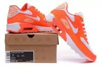 populaire nike air max 90 femmes running usa like orange